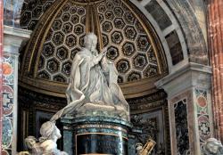 Gian Lorenzo Bernini Grabmal des Alexander VIIl. Chigi in der Peterskirche Rom