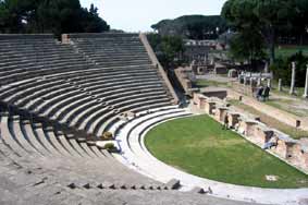 Das Theater in OstiaDas Theater in Ostia