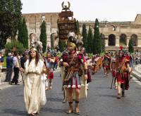 Parade zum Geburtstag Roms